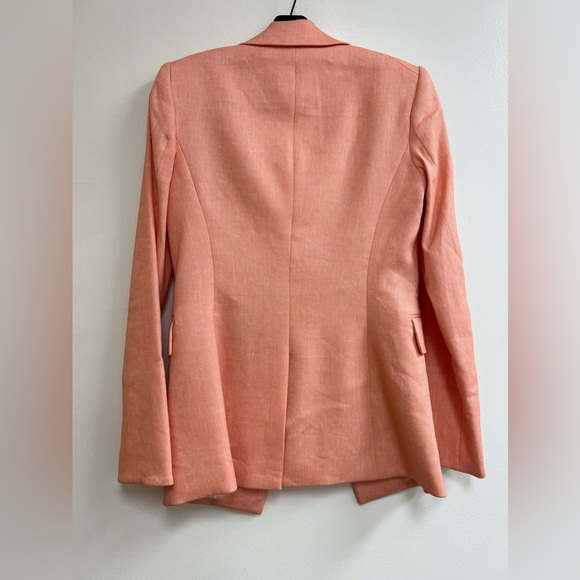 Veronica Beard Gaya Dickey Jacket in Coral Pink - Picture 2 of 8